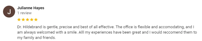 Chiropractic State College PA Julianne Testimonial